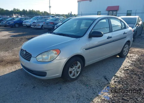 2009 Hyundai Accent Gls z USA, uszkodzony, nr VIN KMHCM46C09U299016